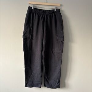 Aritzia TNA Sweatfleece Cargo Wideleg Sweatpants